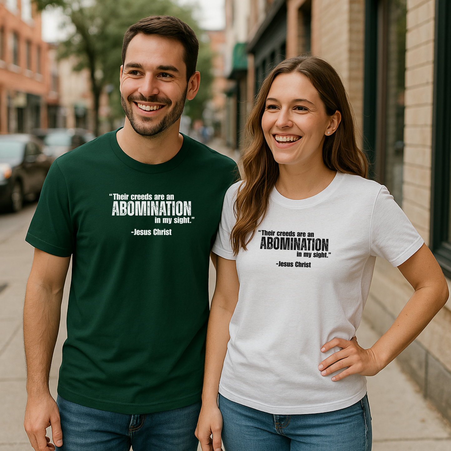 Creeds are an Abomination | Latter-day Saint (LDS) T-Shirt