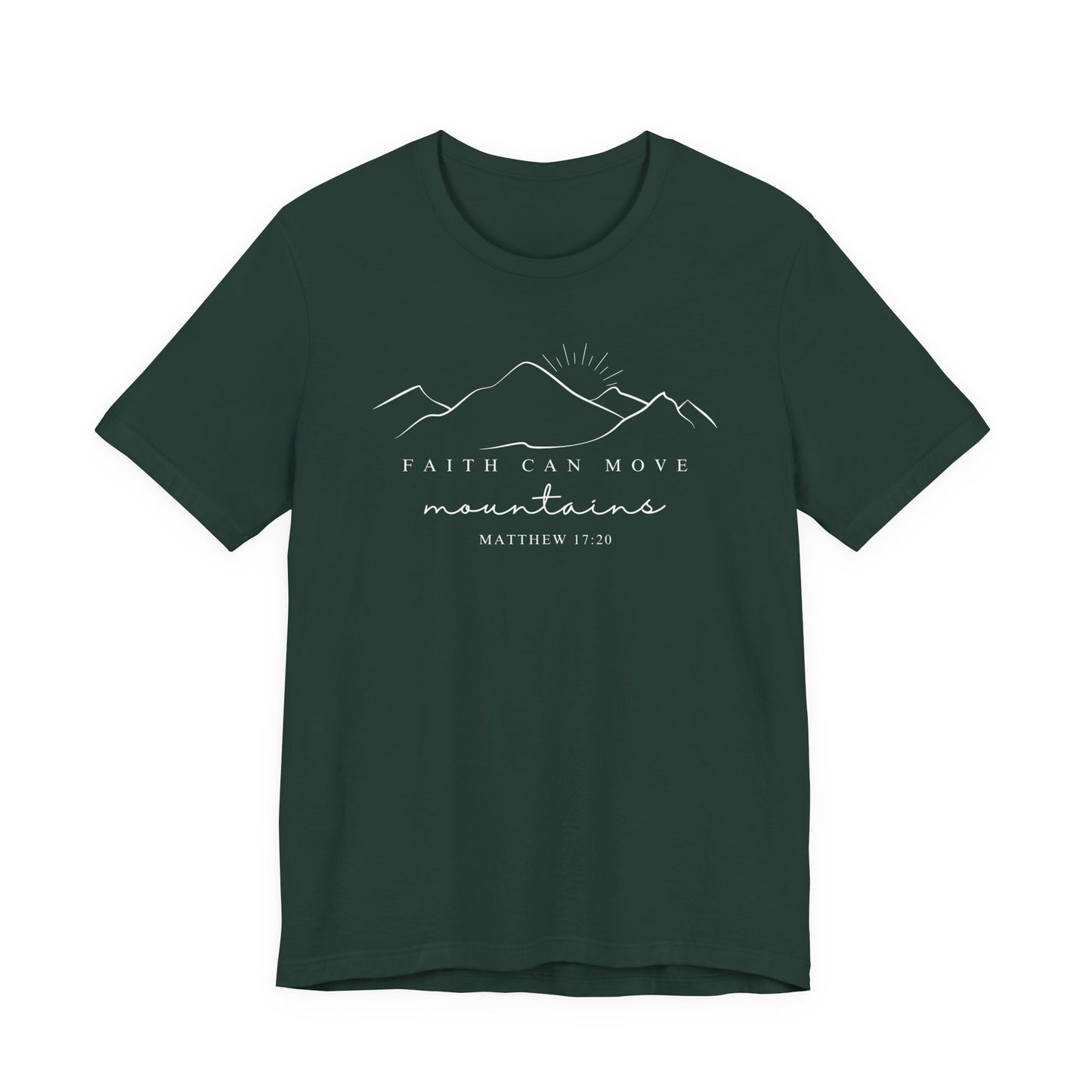Faith Can Move Mountains | Latter-day Saint (LDS) T-Shirt