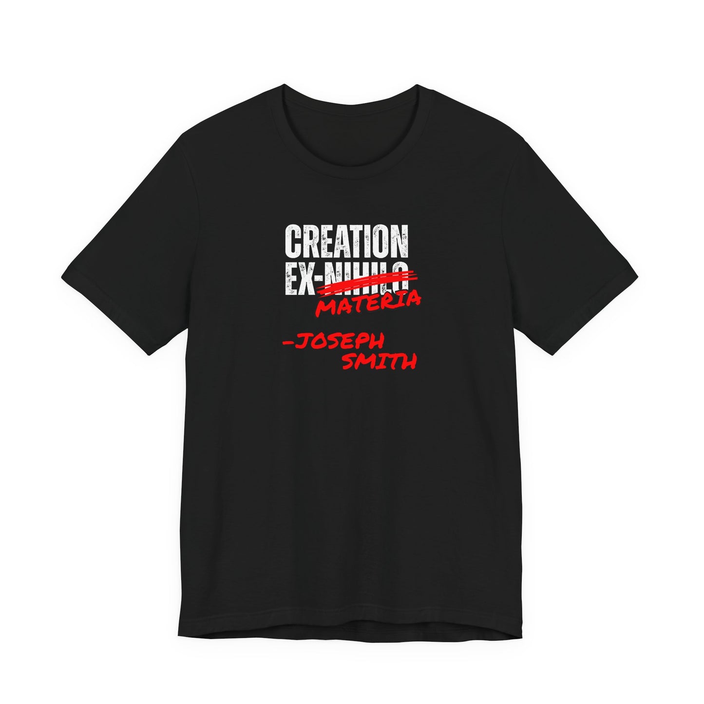 Creation Ex-Materia | Latter-day Saint (LDS) T-Shirt