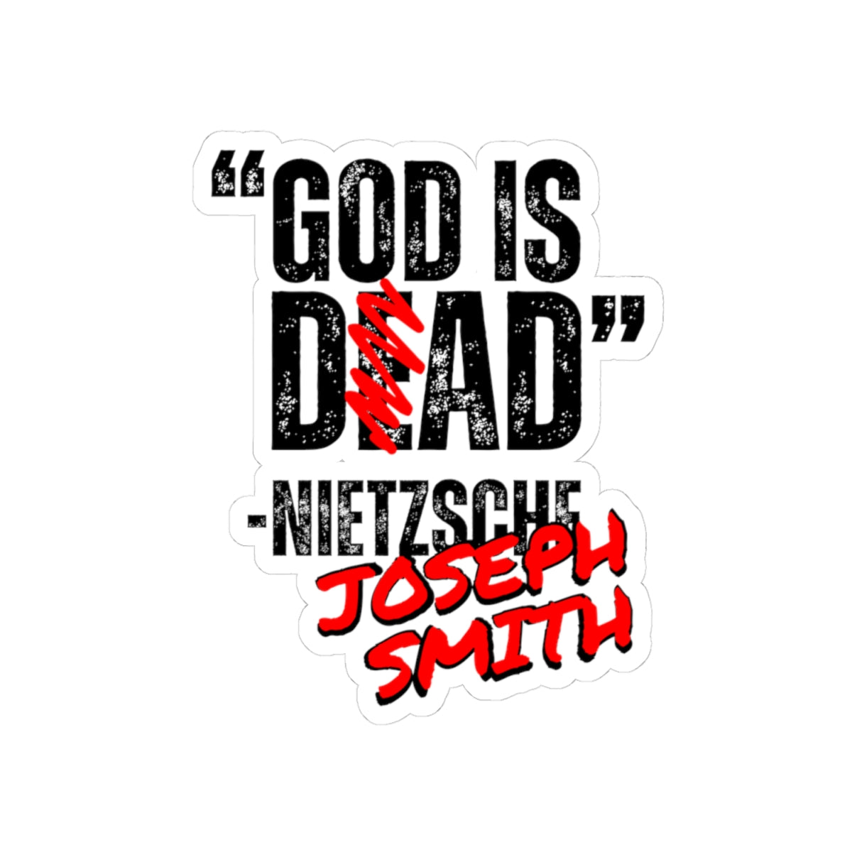 God is Dad | Latter-day Saint Sticker