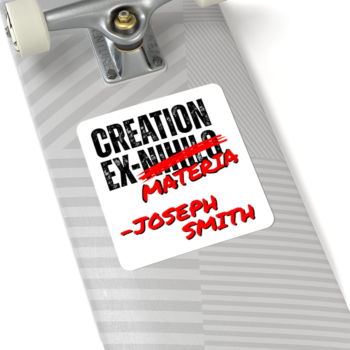 Creation Ex-Materia | Latter-day Saint Sticker