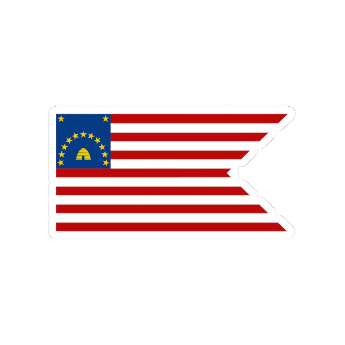 Nauvoo Legion Flag | Latter-day Saint Sticker